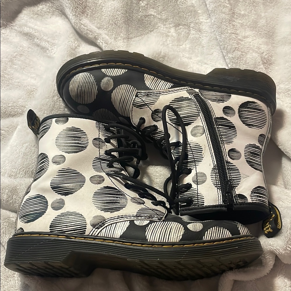 Polka Dot Dr Martens